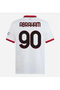 Fotbalové Dres AC Milan Tammy Abraham #90 Venkovní Oblečení 2024-25 Krátký Rukáv